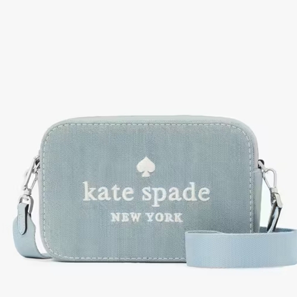 Kate Spade Oh Snap Denim Camera Bag